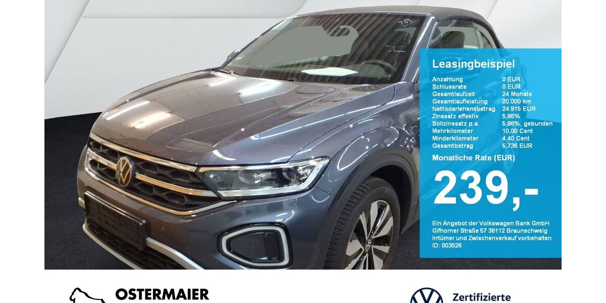 VW T-Roc 22.450 km 24.915 &euro; Vilsbiburg 84137