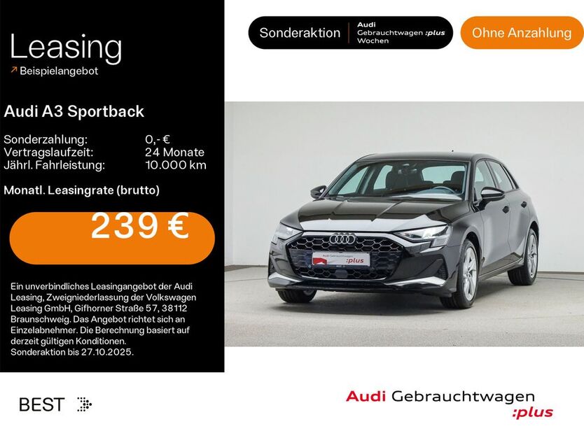 Audi A3 28.100 km 28.529 € Mühlheim 63165