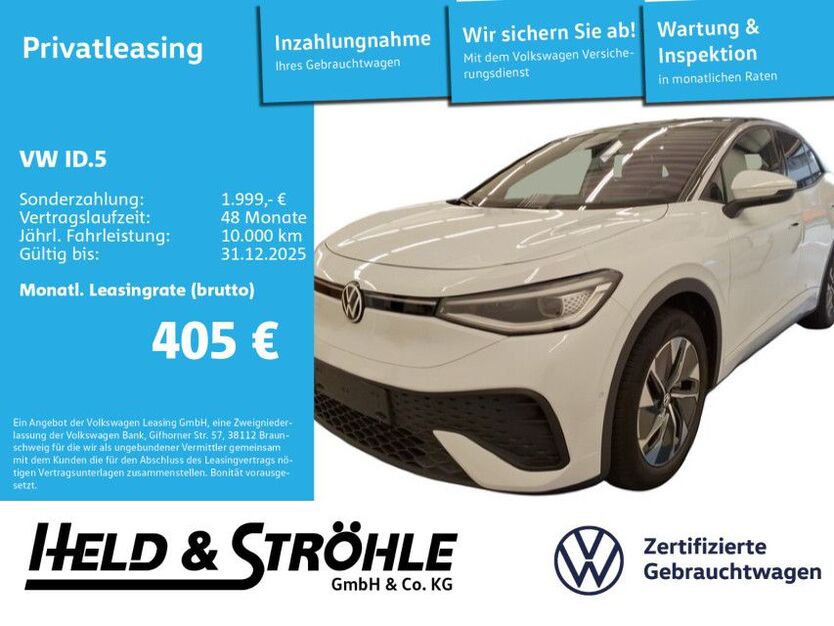 VW ID.5 7.851 km 41.960 € Neu-Ulm 89231