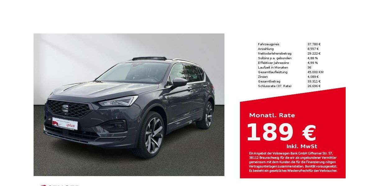 Seat Tarraco 37.025 km 37.780 &euro; Bielefeld 33609