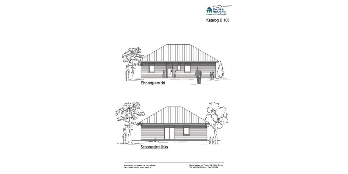 Bungalow Wiefelstede - 4 Zimmer, 102 m&sup2;, 266.900&euro; | Angebot:8792417