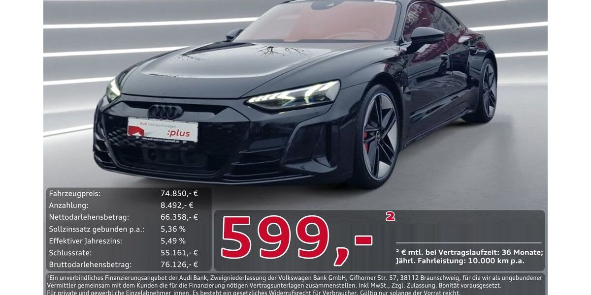 Audi RS e-tron GT 29.774 km 73.950 &euro; Ingolstadt 85057