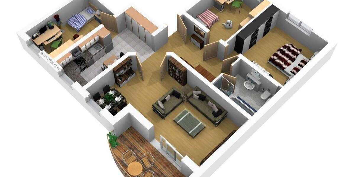 Etagenwohnung Bad Rodach Rodach - 4 Zimmer, 97 m&sup2;, 219.000&euro; | Angebot:25916702