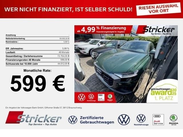 Audi Q8 38.472 km 59.939 € Detmold 32760