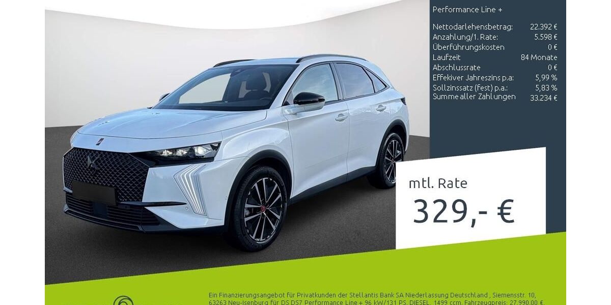 DS Automobiles DS7 (Crossback) 36.230 km 26.970 &euro; Ahaus 48683