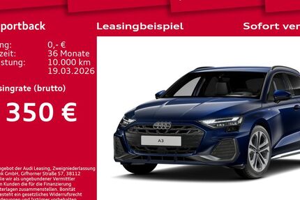 Audi A3 7.451 km 37.900 &euro; Berlin 12489