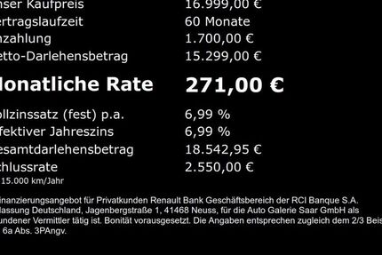 Renault Clio 9.002 km 16.999 € Saarbrücken 66115