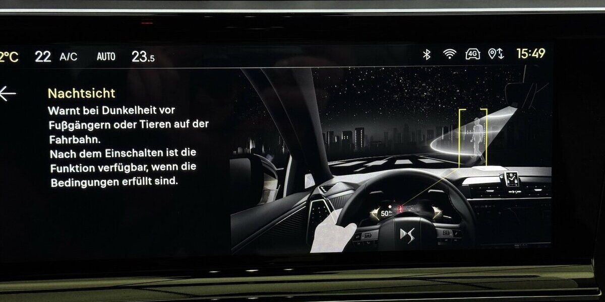 DS Automobiles DS7 Blue HDI 130 Étoile LED Nachtsicht Pano 29.800 km 31.420 &euro; Lich 35423