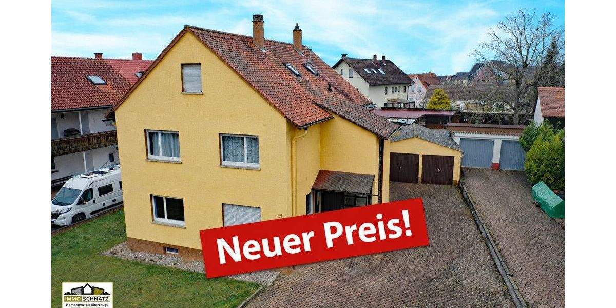 Mehrfamilienhaus, Wohnhaus Erlenbach am Main Erlenbach - 1 Zimmer, 196 m&sup2;, 499.900&euro; | Angebot:24855501