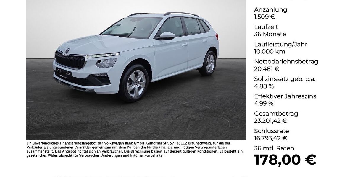 Skoda Kamiq 19.516 km 21.970 &euro; Lengerich 49525