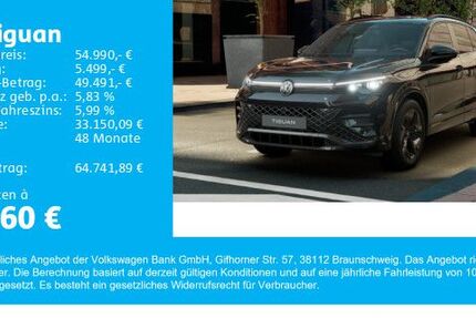 VW Tiguan 5.410 km 54.990 € Gersthofen 86368