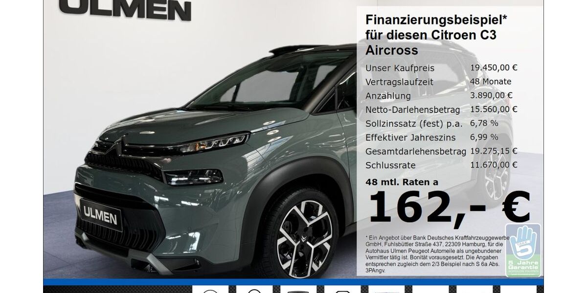 Citroen C3 Aircross 12.708 km 18.950 &euro; Düsseldorf 40233