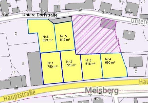 Grundstück Hettstedt / Meisberg Meisberg - 22.792&euro; | Angebot:25909096