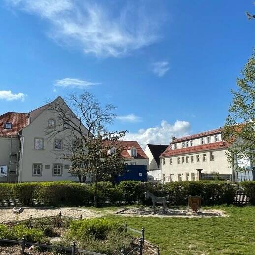 traumhafte idyllische 4-Raum Wohnung mit Terrasse + Garten + EBK 4 zimmer