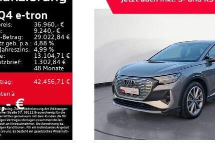Audi Q4 e-tron 27.283 km 36.960 € Freiburg 79115