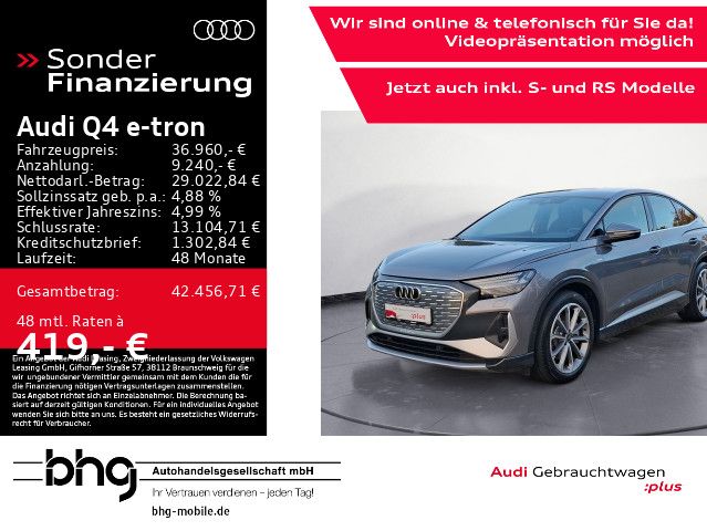 Audi Q4 e-tron 27.283 km 36.960 € Freiburg 79115