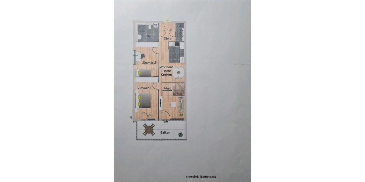 In Bad Waldsee 3 Zimmer Wohnung ab 01.05.2026 3 zimmer