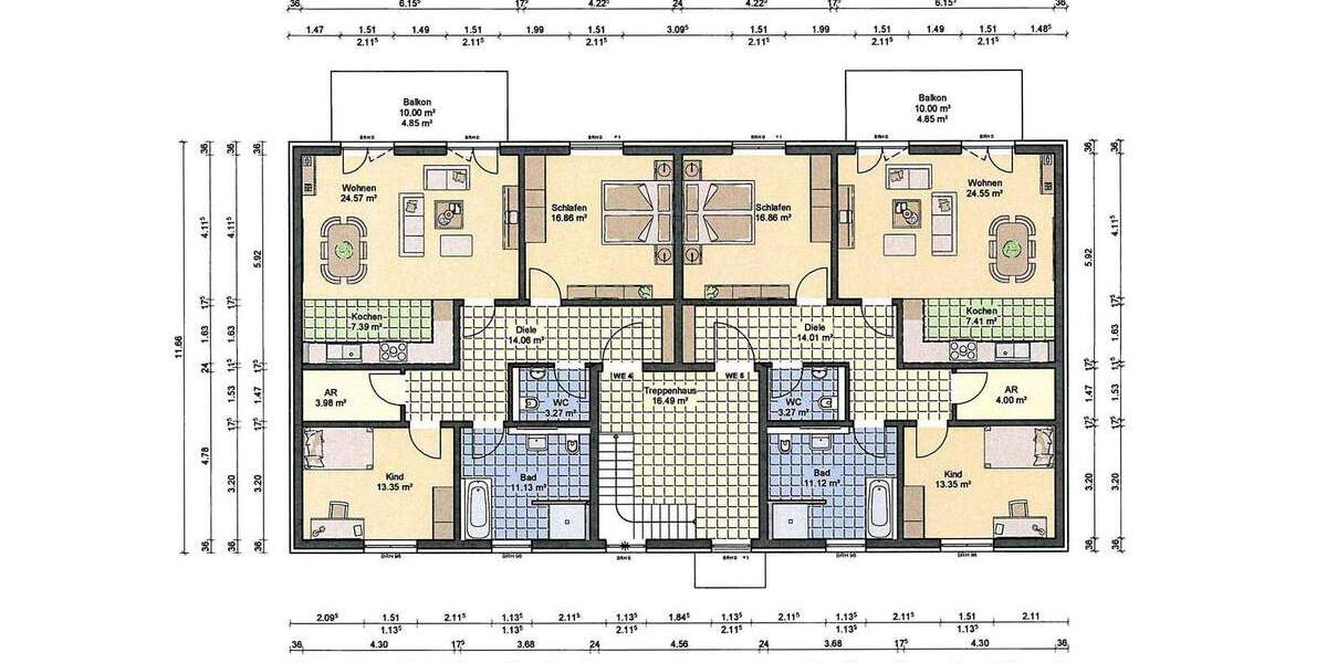 Etagenwohnung Dresden Cotta - 3 Zimmer, 100 m&sup2;, 499.000&euro; | Angebot:25564693