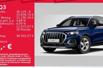 Audi Q3 25.284 km 36.129 &euro; Eching 85386