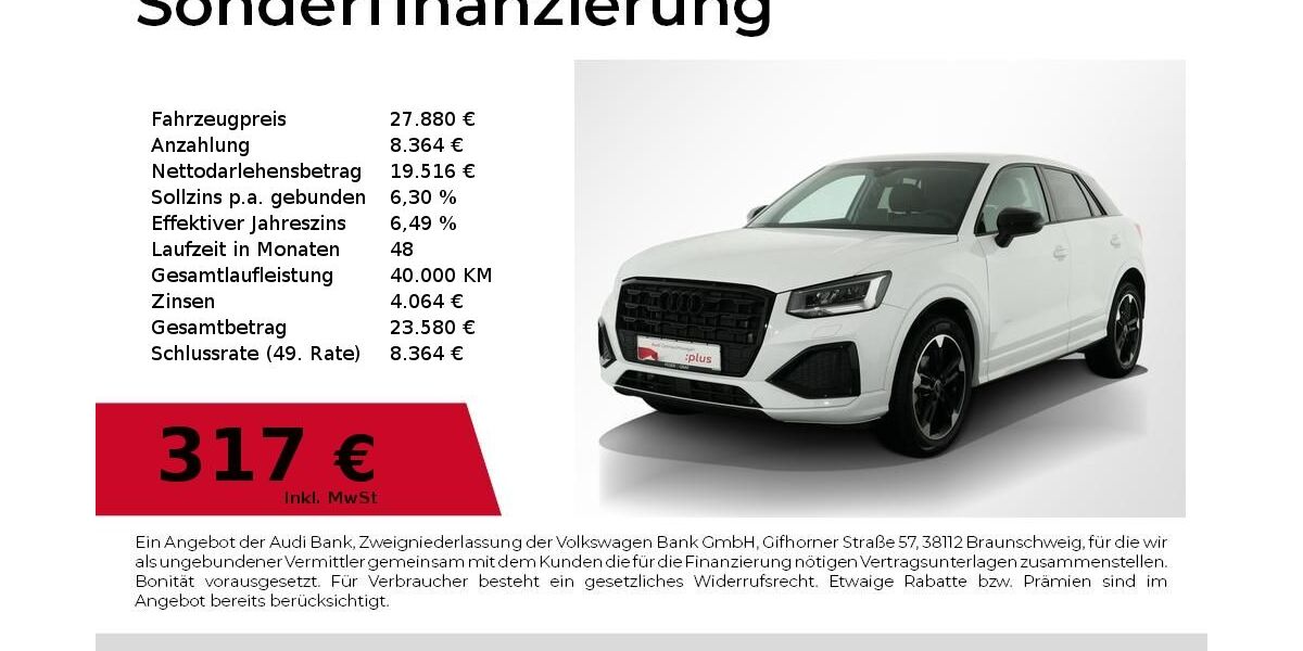Audi Q2 15.200 km 27.880 &euro; Nürnberg 90411