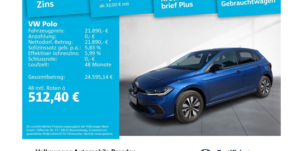 VW Polo 6.419 km 21.890 &euro; Dresden 01067
