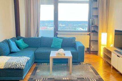 Möblierte 1-Zimmer-Wohnung mit großer Loggia in Frankfurt-Niederr 1 zimmer