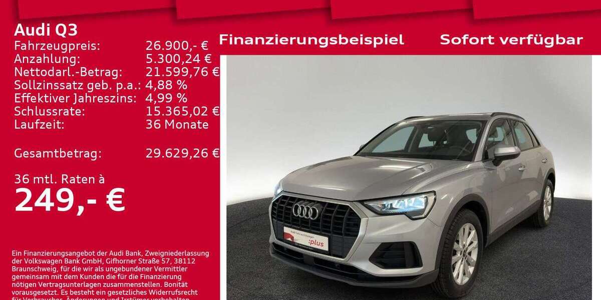 Audi Q3 35.100 km 26.900 &euro; Berlin 12489