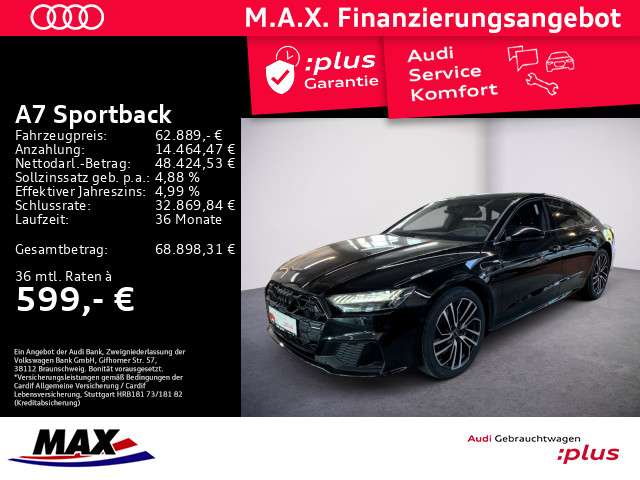 Audi A7 29.650 km 62.889 € Offenbach 63071