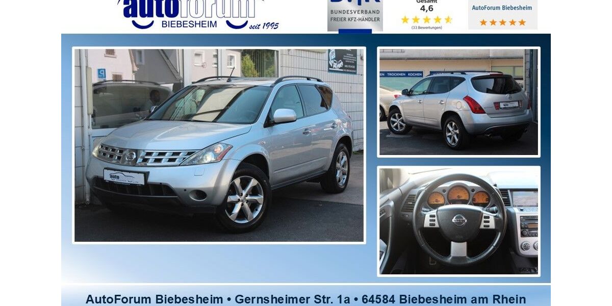 Nissan Murano 100.790 km 5.999 &euro; Biebesheim 64584