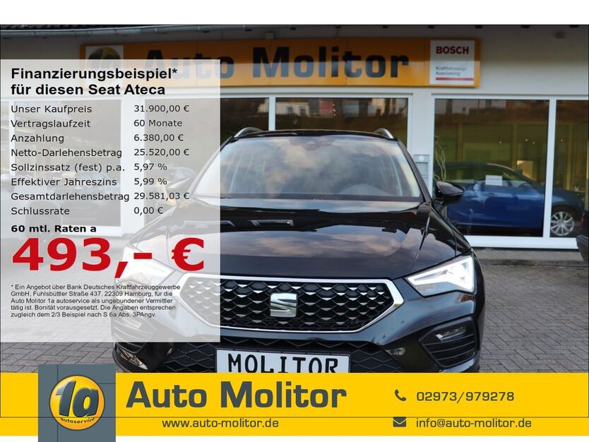 Seat Ateca 6.500 km 31.900 € Eslohe 59889