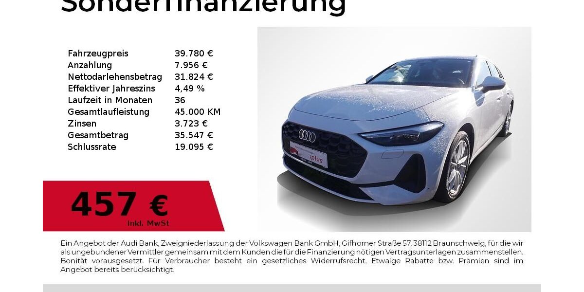 Audi A5 27.585 km 38.980 &euro; Fürth 90763
