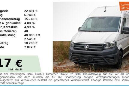 VW Crafter 142.550 km 22.491 &euro; Nürnberg 90441
