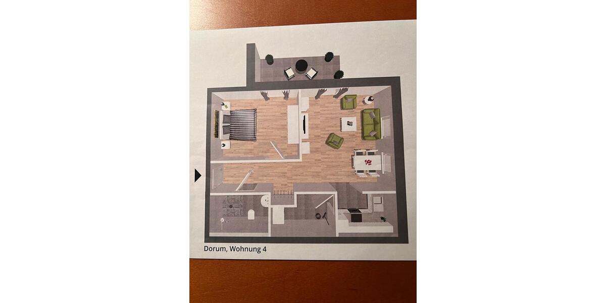 Erdgeschoßwohnung Wurster Nordseeküste - 2 Zimmer, 63 m&sup2;, 620&euro; | Angebot:25366700