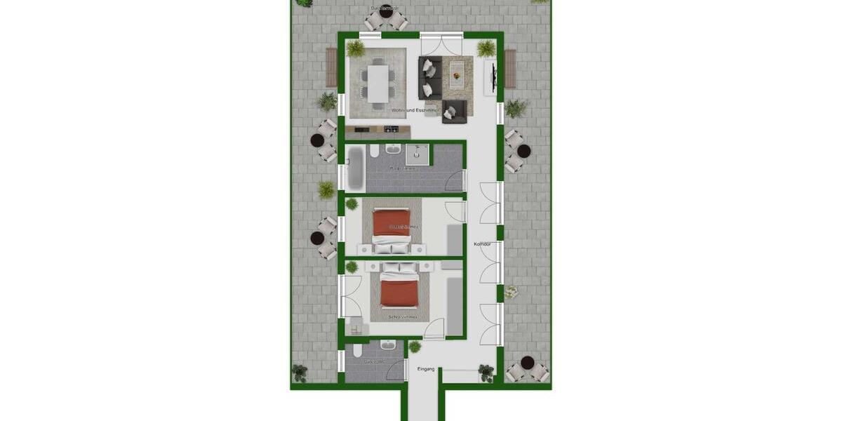 Einfamilienhaus Regensburg Galgenberg - 3 Zimmer, 104 m&sup2;, 1.430&euro; | Angebot:26251514