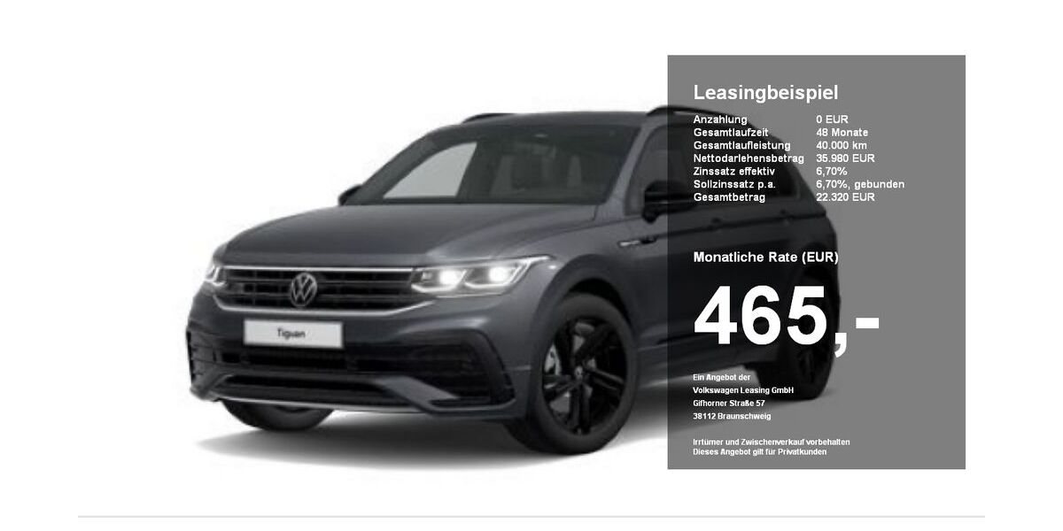 VW Tiguan 43.371 km 35.810 &euro; Plattling 94447