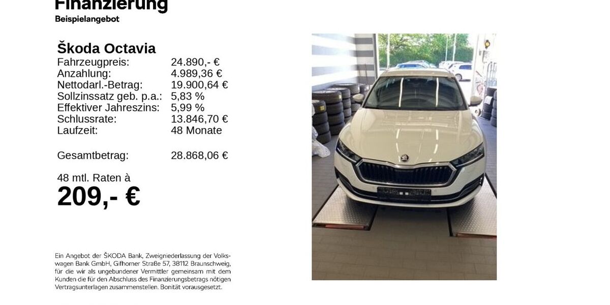 Skoda Octavia 60.262 km 24.590 &euro; Hildesheim 31137