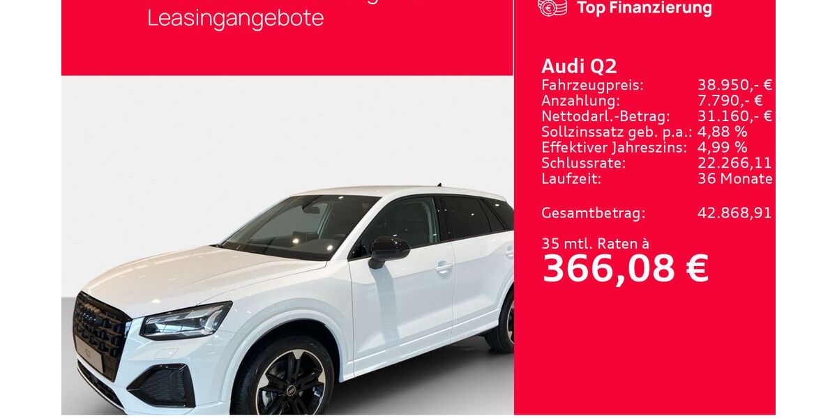 Audi Q2 14.900 km 33.925 &euro; Seevetal 21217