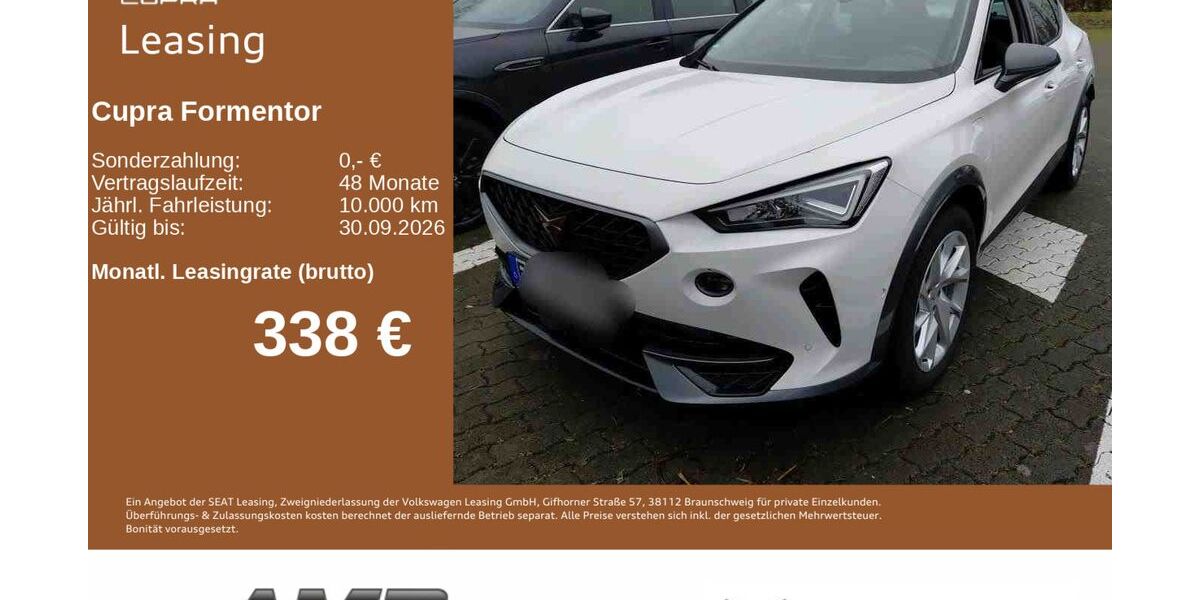 Cupra Formentor 46.720 km 22.980 &euro; Borna 04552