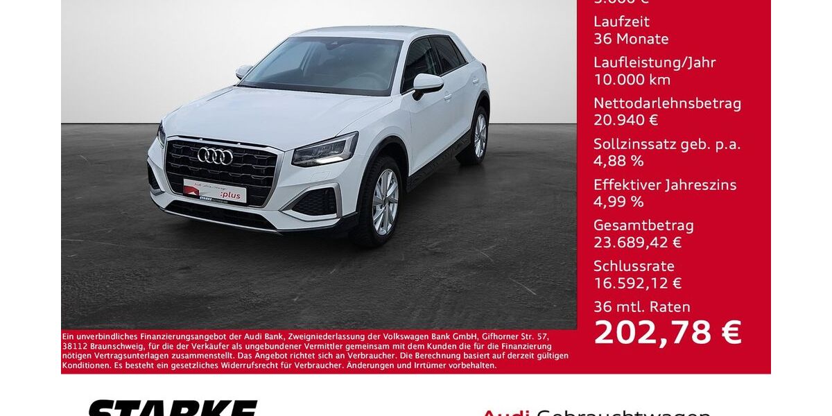 Audi Q2 29.784 km 25.940 &euro; Osnabrück 49080