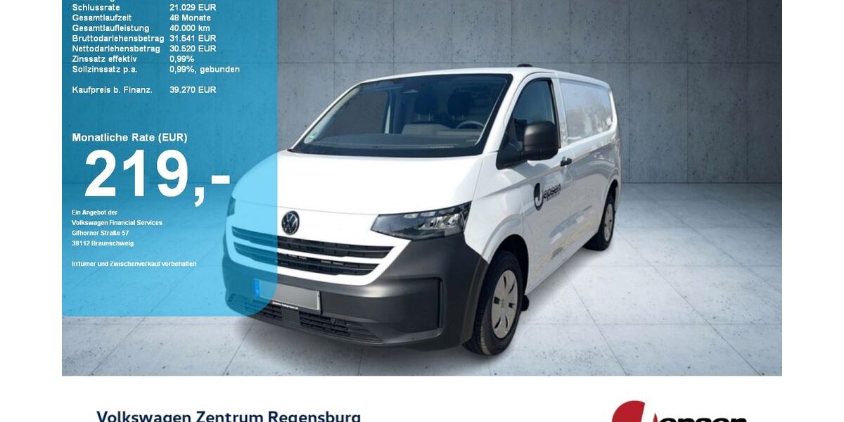 VW T7 Transporter 12.500 km 38.970 &euro; Regensburg 93053