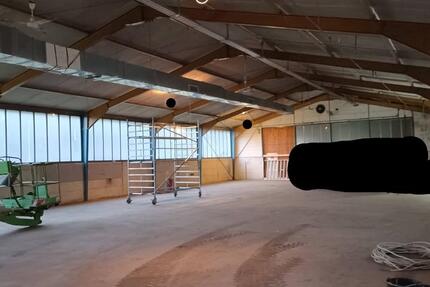 486 m² Lagerhalle Büro WC Industriehalle Gewerbehalle bei Verden zimmer