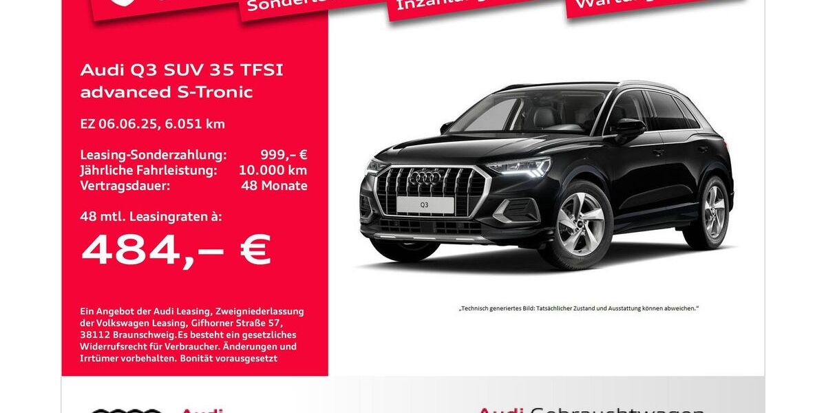 Audi Q3 6.051 km 42.441 &euro; Bremerhaven 27576