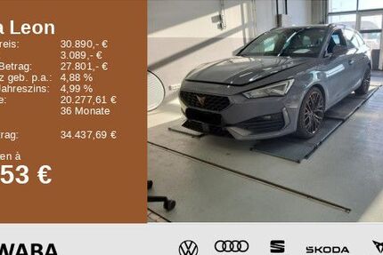Cupra Leon 39.500 km 30.890 &euro; Gersthofen 86368
