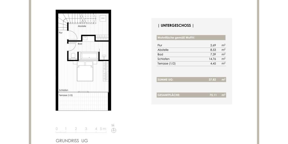 Maisonettenwohnung Lam - 2 Zimmer, 75 m&sup2;, 316.000&euro; | Angebot:26581502