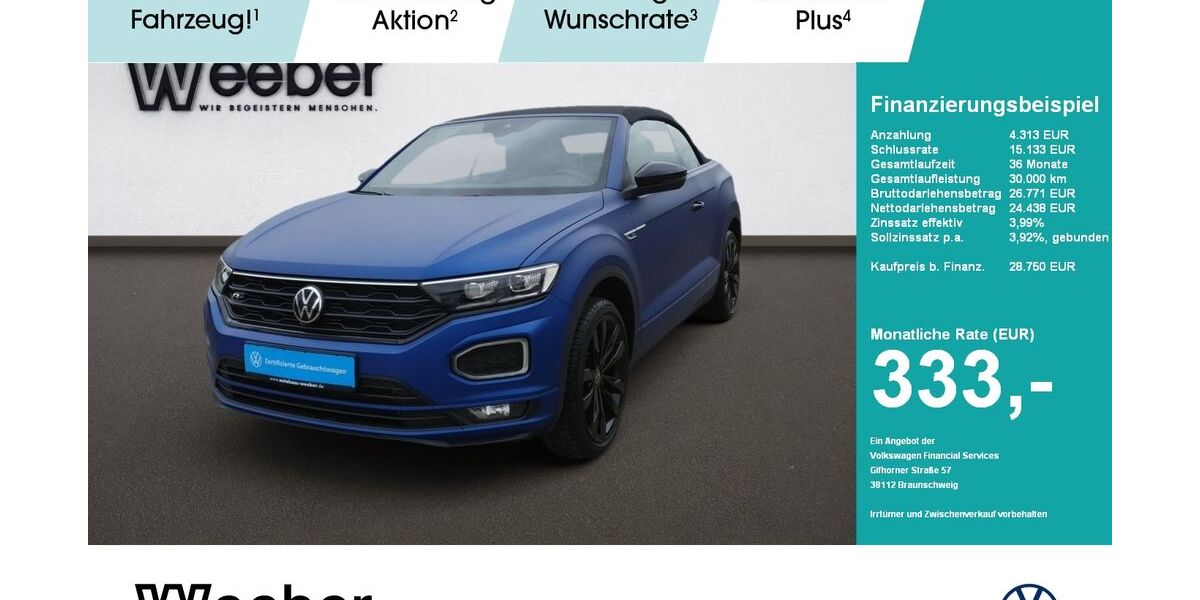VW T-Roc 18.544 km 26.980 &euro; Calw 75365