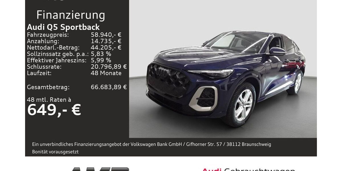 Audi Q5 8.250 km 58.940 &euro; Borna 04552