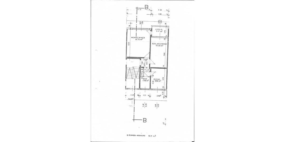 Etagenwohnung Salzgitter Ortschaft Nord - 2 Zimmer, 58 m&sup2;, 64.000&euro; | Angebot:25308089