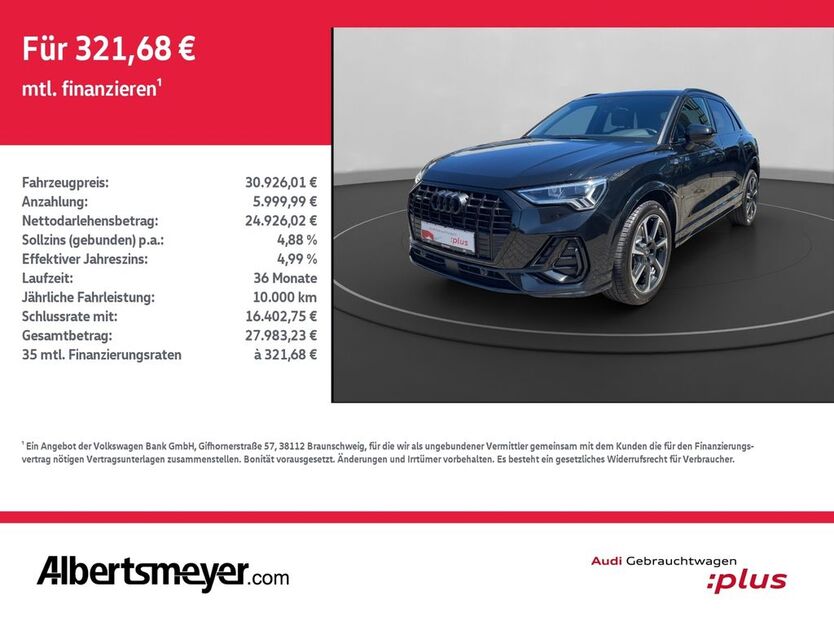 Audi Q3 102.970 km 30.926 € Mühlhausen/Thüringen 99974