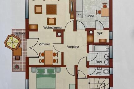 Wohnung Schmitten im Taunus - 2.5 Zimmer, 75 m&sup2;, 950&euro; | Angebot:25392021