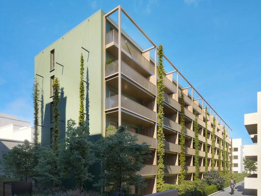 Kompakte 2-Zimmer-Wohnung im Neubau mit Balkon! zimmer
